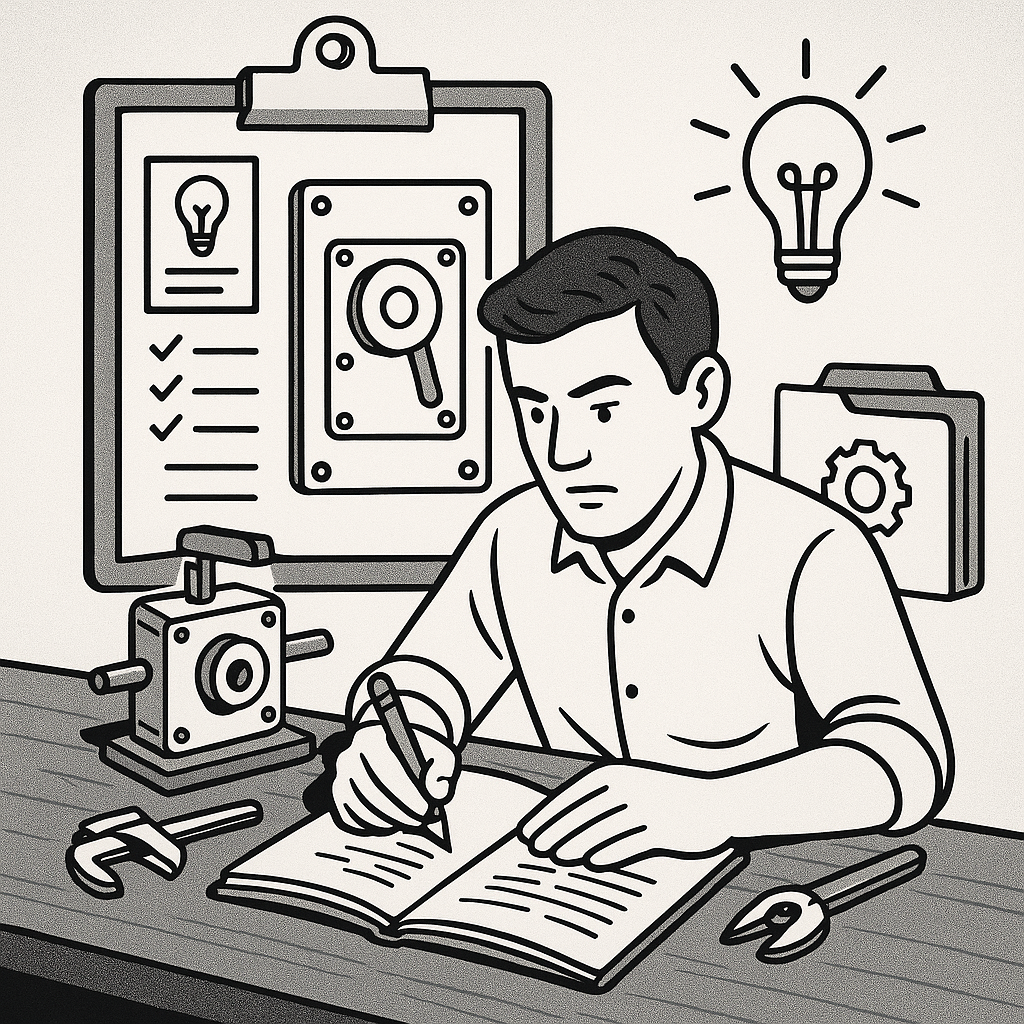 Patent filing tips illustration
